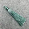 Yixiangfei 8cm Cuerda de Poliéster Anillo de Tracción Borla Pendientes de Poliéster Borla Nudo Chino Enderezado a Alta Temperatura Borla Colgante Venta al por Mayor