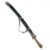 Espada Famosa Antiga Jogo Periférico Modelo de Arma 25cm Dinastia Ming Espada Yanling Artesanato em Metal Ornamentos Sem Fio