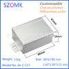 Okom 38x61x80 caja de conexiones de aluminio controlador carcasa de aluminio carcasa dividida de aleación de aluminio C- C57