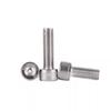 Tornillo hueco hexagonal para escape de acero inoxidable 304, tornillo pasante con cabeza hexagonal, procesamiento de M6, tornillo hueco perforado con rosca