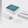 Dr.Lolly Montura Ultraligera de Titanio Puro Montura Ovalada de Titanio Completo para Miopía Gafas Danyang Lente Plana Anti Luz Azul