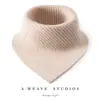 Cuello de punto de color liso, nuevo estilo otoño/invierno, bufanda de cachemira, color liso, cuello falso de alta gama, a prueba de viento, estilo mujer