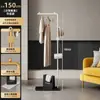 Y & h Perchero de Piso para Dormitorio Simple Estante para Ropa No Ocupa Espacio en Casa Habitación Interior Perchero para Ropa Abrigos Pequeño