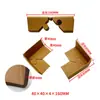 Protectores de Esquina al por Mayor de Fábrica con Hebillas, Protectores de Esquina para Muebles Anti-Colisión de Papel Kraft Rígido, Envolturas de Esquina de Cartón Espeso de Tres Lados, Hecho a Medida