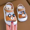 Sandalias de Verano para Niños Nueva Versión Coreana Sandalias Impermeables Antideslizantes de Suela Suave para Caminar para Niñas de 2-3 Años