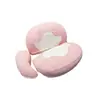 Almohada de Maternidad Nube Pequeña, Soporte Lumbar Desmontable, Soporte Abdominal para Dormir de Lado, Almohada para Dormir de Lado, Almohada de Dormir Transpirable para Embarazo, Almohada Lumbar para Embarazo