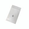 Saco de Papel Glassine Ecologicamente Correto, Saco de Embalagem Semitransparente Branco para Produto Eletrônico Digital, Saco Auto-Adesivo de Boca Plana, Material de Papel Livre de Plástico