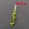Hojas Verdes Simuladas, Hierba Acuática, Hojas Persas, Decoración de Pared de Flores para Bodas, Ramillete, Accesorios de Flor para Muñeca, Accesorios Hechos a Mano para DIY