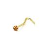 Amazon AliExpress vendendo argila macia diamante 5 palavras nariz unha aço inoxidável haste dobrada piercing jóias ponto