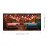 Ambiente Romántico Transfronterizo Parejas Decoración Fotográfica para Fiestas de Alto Nivel Día de San Valentín Bandera de Garaje Banner Tela de Fondo