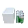 Caja de Espuma para Bebidas para 6 Latas de Cerveza Premium de 500ml, Caja de Espuma Especial para Entrega a Prueba de Golpes, Aislada, Envío Gratis de Fábrica