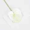 Flores Artificiales de Anthurium y Palma Fuego Impresas en 3D para Boda, Decoración Floral para Hogar y Hotel, Materiales para Arreglo de Pasillo de Flores Falsas