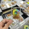 Pie de oro 999 coloridos ocho santos patrones pegatinas para teléfono móvil pintadas en oro 12 signos del zodíaco pegatinas para teléfono móvil protección del año de esta vida