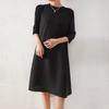 Vestido Plisado con Diseño Único, Falda Plisada, Sin Mangas, Irregular, Holgado, Adelgazante, Patchwork, Ideal para Vacaciones, Versátil Vestido Largo