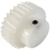 Cremallera de Engranajes de Plástico de Nylon de Módulo 0.6 de 20 a 160 Dientes Transmisión Mecánica Accesorios No Estándar