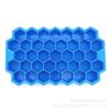 Silicone com Tampa Silicone Honeycomb Ice Mold 37 Celular Honeycomb Ice Mold Silicone Ice Mold Sorvete Sorvete Ice Block Box
