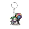 Llavero de Muñeco de Nieve Navideño Accesorios para Mochila Goma Suave de PVC Pequeños Accesorios de Regalo Colgante Personalizado DIY Colgante