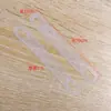Colgador de madera maciza con cubierta antideslizante/tira antideslizante de silicona/buena flexibilidad y alfombrilla antideslizante sin costuras, accesorios para perchas, fabricantes, venta al por mayor