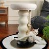 Marco de Escalada para Gatos Ahorrador de Espacio Rascador para Gatos Poste Rascador de Sisal para Gatos Marco de Escalada para Gatos Nido para Gatos Poste de Cuerda de Cáñamo Rascador de Calabaza