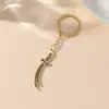 El Popular Llavero Anillo de Acero Inoxidable Árabe de Amazon es un Llavero Pequeño, Exquisito y de Moda con un Toque de Lujo