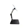 Nuevo Soporte de Pantalla Monitor Portátil de Aleación de Aluminio Vesa Soporte de Escritorio para Teléfono Móvil Tablet Puede Girar 360 Grados