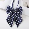 Camisa de Mujer con Cuello de Vestir con Cordones Gratis Mariposa Banco de la Bahía Vestido para Personal de Hotel Ropa de Trabajo Corbata Corbata de Moño Mujer
