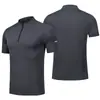 Camiseta Deportiva de Manga Corta de Verano, Ropa Deportiva de Ocio al Aire Libre para Hombres, Camiseta de Running Transpirable de Secado Rápido a la Moda de Media Manga