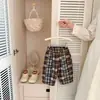 Pantalones de Lana a Cuadros Patchwork Retro para Niños Otoño Invierno Bebé Con Felpa Anchos Pantalones Casuales Gruesos a Cuadros para Bebés y Niños Pequeños