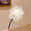 Novo Estilo Acessório de Cabelo Flor de Renda para Crianças, Perfeito para Penteados de Coque de Meninas, uma Ferramenta Super Fácil para Meninas Criarem um Coque de Fada