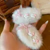 Otoño e Invierno Felpa Ins Gato KT Pasador Estrella Peludo Dibujos Animados BB Lindo Pasador Niña Dulce Accesorios para el Cabello Flequillo
