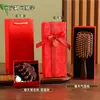Regalo de graduación para maestros, niñas, madres; caja de regalo de recuerdo con peine de sándalo y cojín; regalo de cumpleaños para mejores amigos y personas mayores
