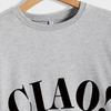 Suéter de manga larga con cuello redondo y letras sencillas de Ciao, camisa holgada para mujer, de Amazon Wish
