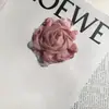 Acessórios Florais Flor de Rosa Borda Queimada 9cm Acessórios para Joias DIY Roupas Grampo de Cabelo Presilha de Cabelo Acessórios para Cabelo Acabamento de Renda