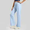 Pantalones de Yoga de Tiro Alto con Bolsillos Color Melocotón para Mujer, Sueltos, Casuales, Rectos, Pierna Ancha, Secado Rápido, para Correr, Entrenamiento, Fitness, Deportes, Largos