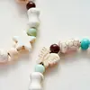 Joyería de cerámica Jingdezhen pulsera de estrella pulsera femenina de estudiante anillo único nuevo regalo suministro para puesto de ventas en vivo