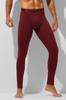 Pantalones de otoño separados para hombre, leggings de una sola pieza, calzoncillos antibacterianos con entrepierna interior cálida, pantalones de línea fina para hombre, calzoncillos