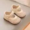 Sandálias de Princesa com Contas Doces para Meninas, Novidade Verão 2026, Sapatos Respiráveis e Modernos de Rede para Crianças