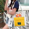 Bolsa de Lona para Homens e Mulheres Modelo Novo 2025 Bolsa Transversal Mochila Bolsa de Tutoria Estudantil Bolsa de Ombro Único Dropshipping
