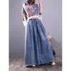 Primavera y Otoño Sueltos Talla Grande Jeans Linterna Mujer 2024 Nuevo Cintura Alta Pierna Ancha Casual Slim Recortados Culottes Mujer