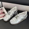 Zapatos Mary Jane Ligeros, Tenis Estilo Francés, Zapatillas de Ballet para Mujer Primavera Temprana 2026, Slip-On de Moda Modelo Nuevo, Blanco