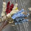 Jacinto Eiffel de 3 tenedores, material floral para bodas, arreglo floral para el techo del salón de bodas, adornos florales falsos para la sala de estar del hotel.