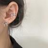 Pinza para Oreja Distintiva Estilo Coreano para Mujer Todo Fósforo Retro Orejera de Gama Alta Diseño de Nicho Celebridad de Internet Clavo para Oreja