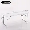 Venta Directa de Fábrica Mesa Plegable Comercial Mesa de Comedor Simple Mesa Plegable para Puestos Mesa de Puesto para Hogar al Aire Libre Camping
