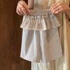 Conjunto de Verano Elegante para Niña 2026 Nuevo Estilo Conjunto de Dos Piezas con Chaleco de Gato y Lazo y Pantalones de Pierna Ancha para Niña Pequeña