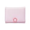 Dongxin 2024 Estilo K Nuevo Estilo Fresco y Dulce Color Puro Simple Pequeño 70% de descuento Mini Delgada Billetera Corta para Estudiante