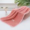 Nueva Toalla Gruesa de Terciopelo de Coral para Uso Doméstico, Toalla Facial Absorbente, Pañuelo, Secado Rápido, Toalla de Limpieza Amigable con la Piel, Venta al por Mayor