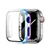 Funda para Apple Watch Adecuada para iWatch S11 Funda Protectora, Cobertura Total S8 Carcasa de PC de Alto Brillo Electrochapada y Funda Protectora Integrada