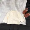 Camiseta Básica de Algodão Multicor de Manga Longa para Bebês Meninos e Meninas, Gola Henley Simples, Roupa para Bebês