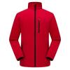 Jaqueta Softshell de Trabalho ao Ar Livre com Forro de Lã Integrado, Personalizável para Homens e Mulheres, À Prova de Vento, Espessa e com Forro de Lã