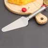 Mango de Tubo de Acero Inoxidable Listo para Usar del Fabricante Pala Triangular para Pastel, Pizza, Pala Multifuncional, Pala Creativa para Queso, Gadget para Hornear